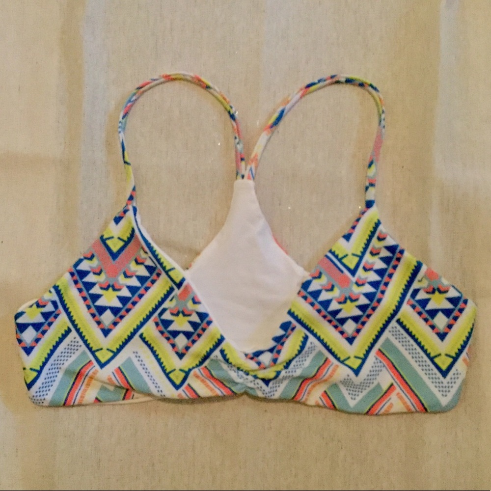 L space Reversible Swim Top